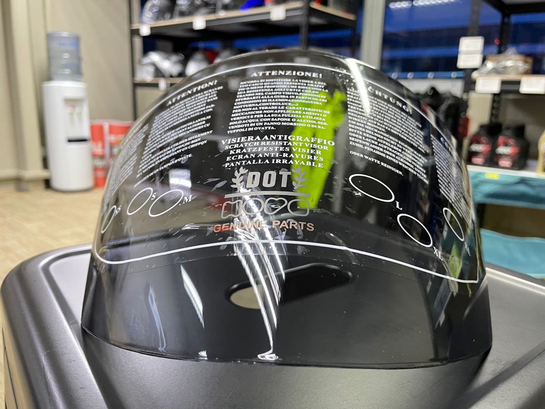 NOVA Helmet Visor (Tint), Motorcycles, Motorcycle Accessories on Carousell