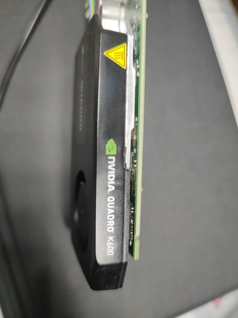 Nvidia Quadro K600 Graphics Card, Computers & Tech, Parts & Accessories ...
