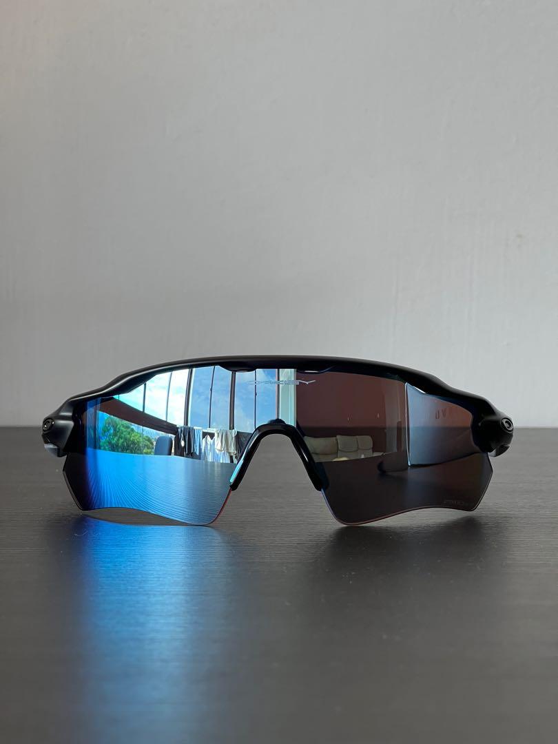 Oakley Radar EV path prizm deep water polarized lense sunglasses, Men's  Fashion, Watches & Accessories, Sunglasses & Eyewear on Carousell