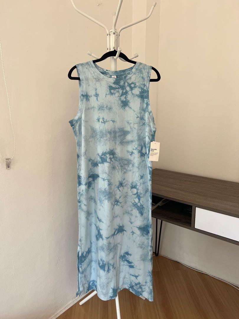 old navy blue tie dye dress