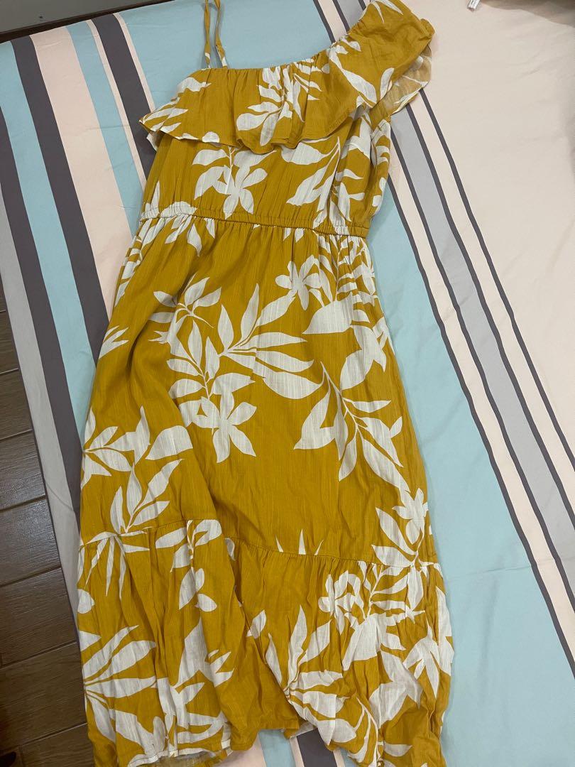 Old navy sale mustard dress