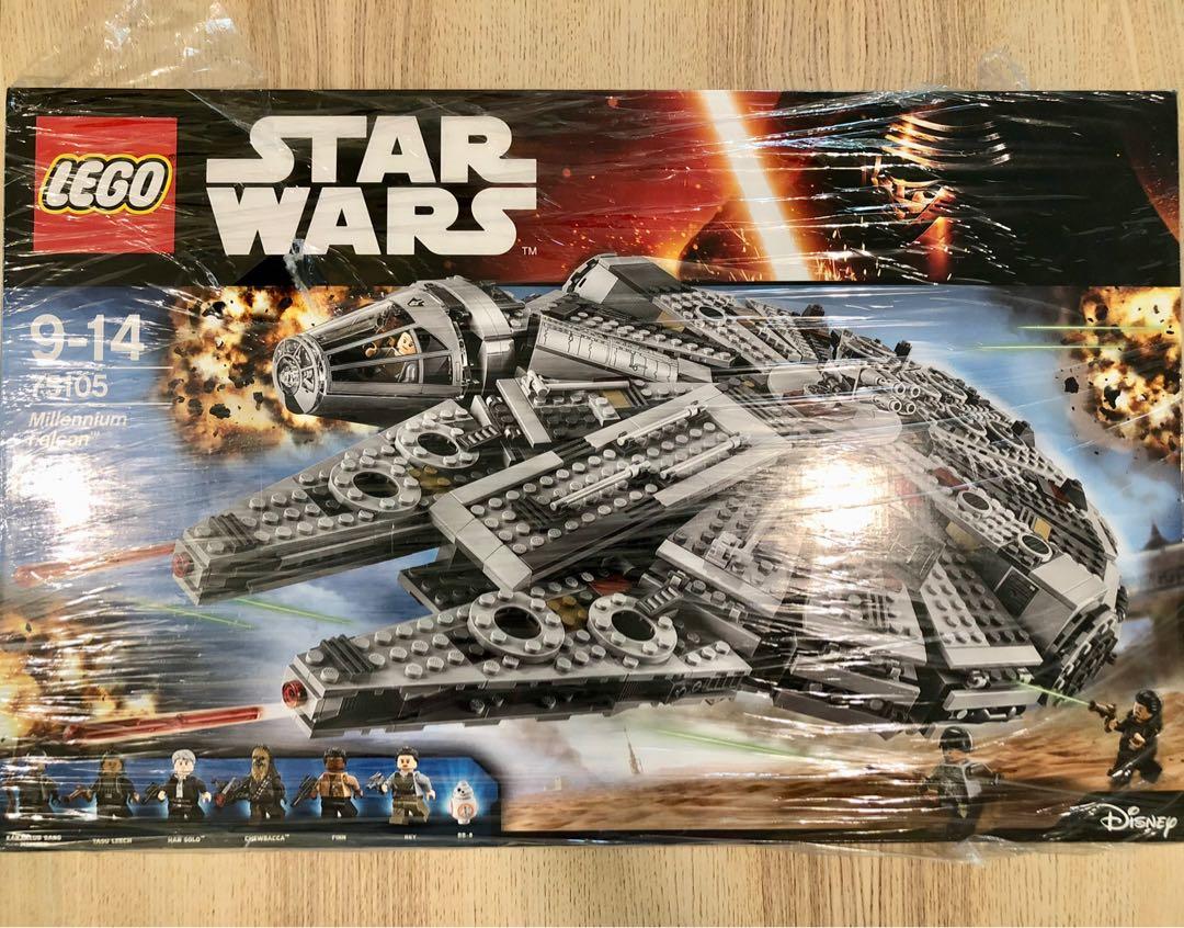 Original 75105 LEGO Star Wars Force Awakens Millennium Falcon