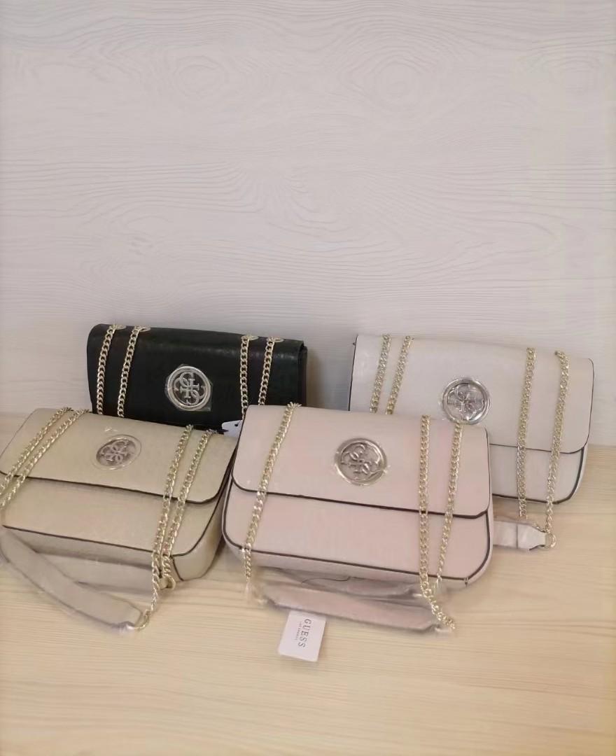 Guess open top road logo crossbody
