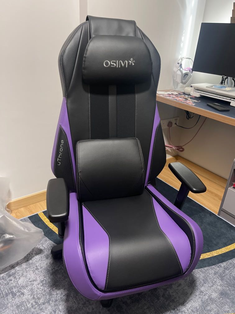 OSIM uThrone Gaming Massage Chair, Furniture & Home Living, Furniture