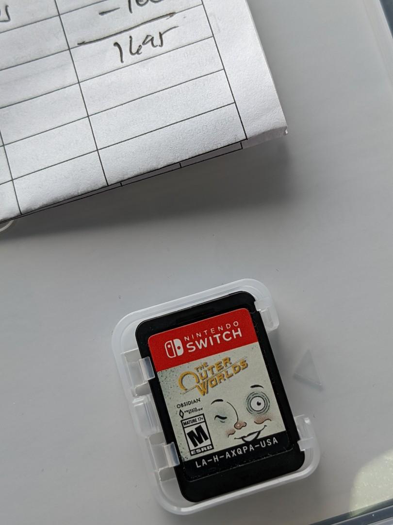 Outer worlds switch cartridge new arrivals