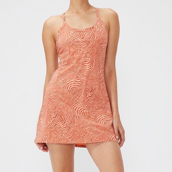 OV Exercise Dress in Melon Zebra, Women's Fashion, Activewear on