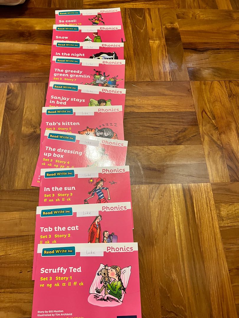 Oxford Rwi Phonics Set 3 10本 興趣及遊戲 書本 文具 小朋友書 Carousell