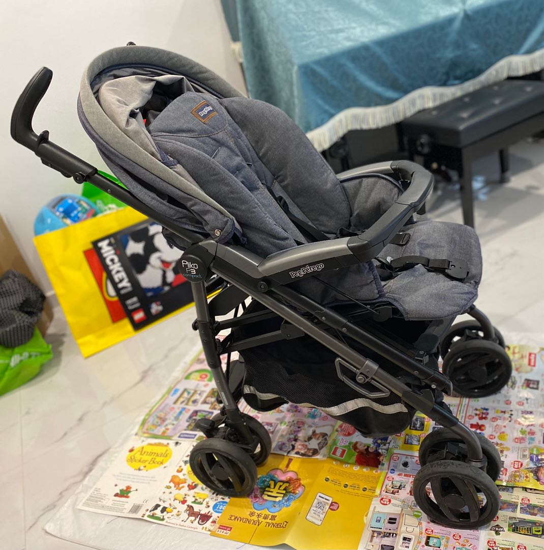 Peg Perego pliko p3 compact stroller, Babies & Kids, Going Out