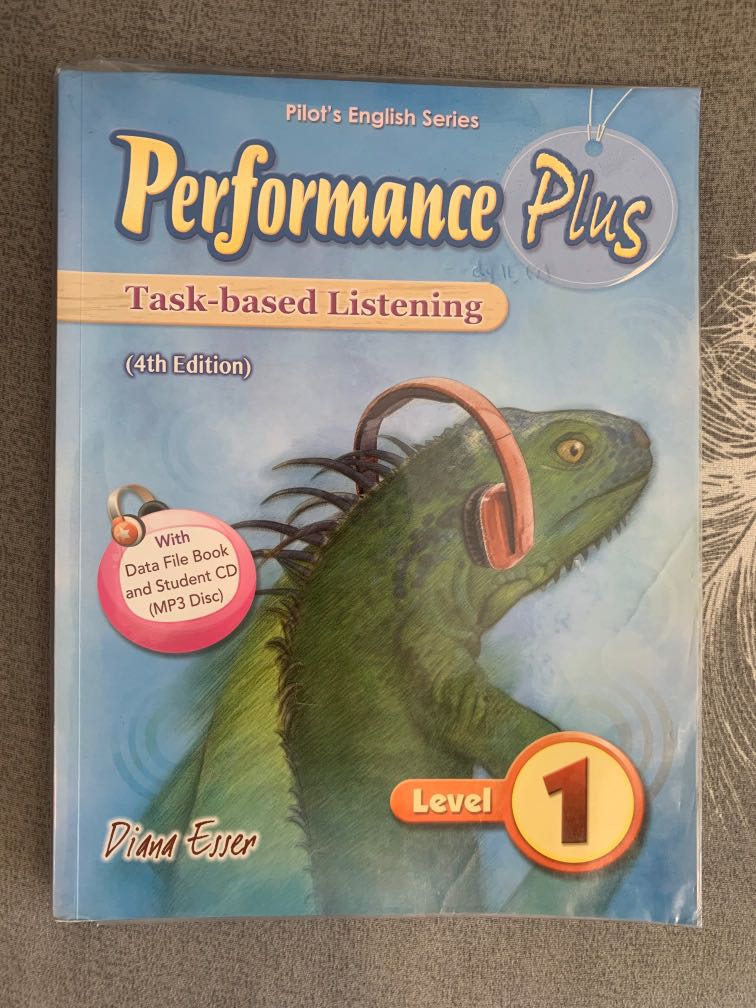 Performance plus task based listening level 1, 興趣及遊戲, 書本 & 文具, 教科書 ...