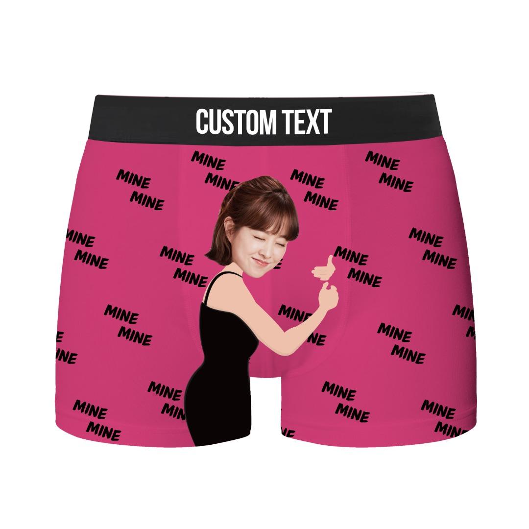 Customised boxer shop shorts