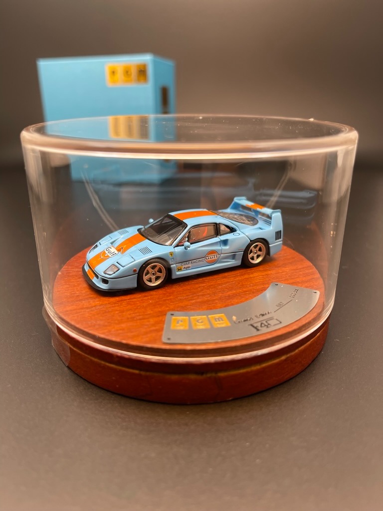 △超希少！全開閉！Gulf！PGM 1/64 フェラーリ Ferrari F40 Street