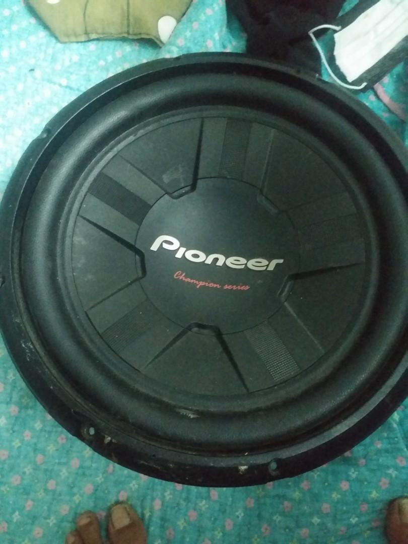 Pioneer champion series 12inchi Woofer, Auto Accessories on Carousell
