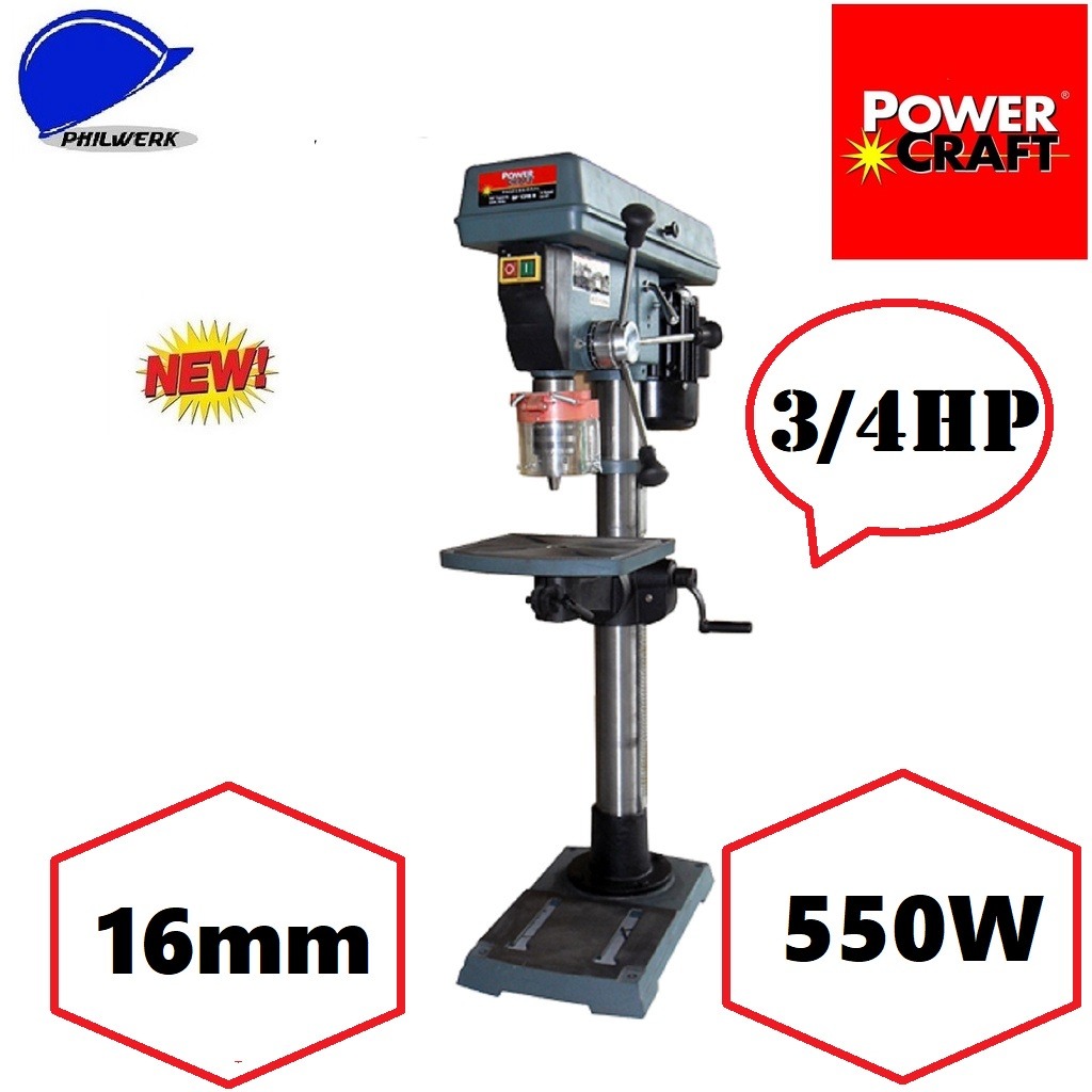 Power craft drill press top
