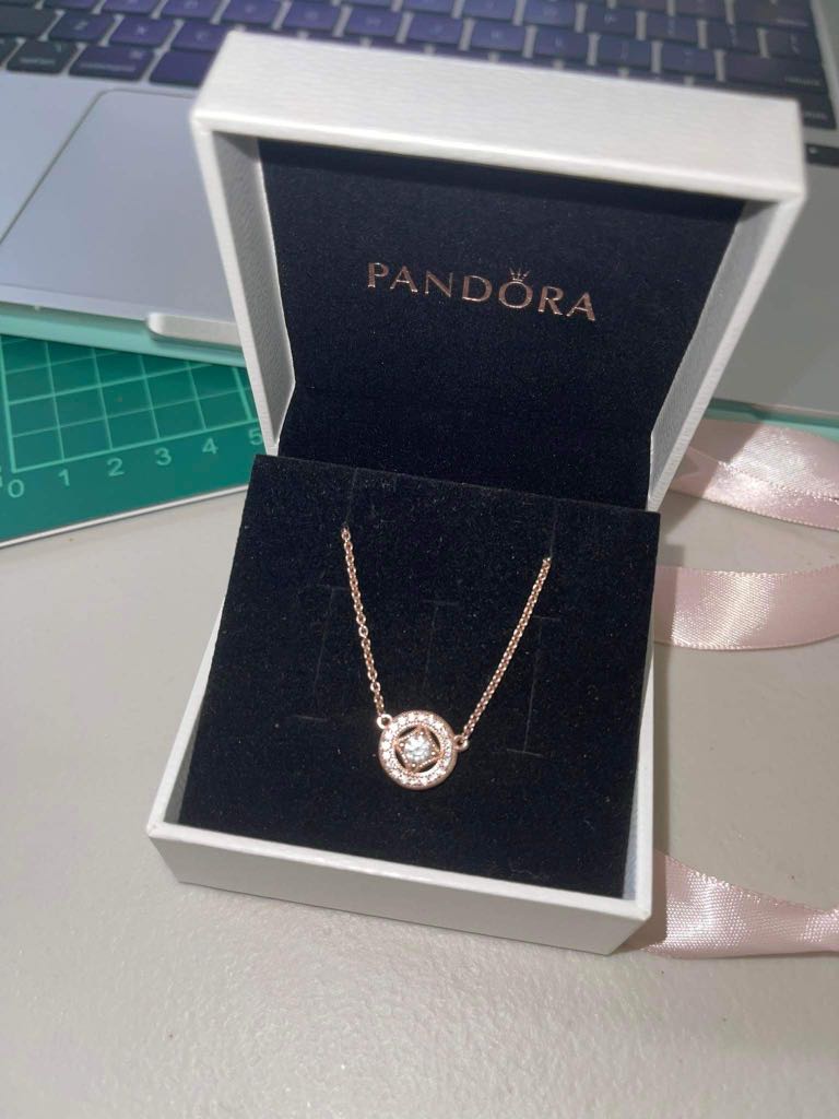 Preloved Pandora Vintage Circle Collier 