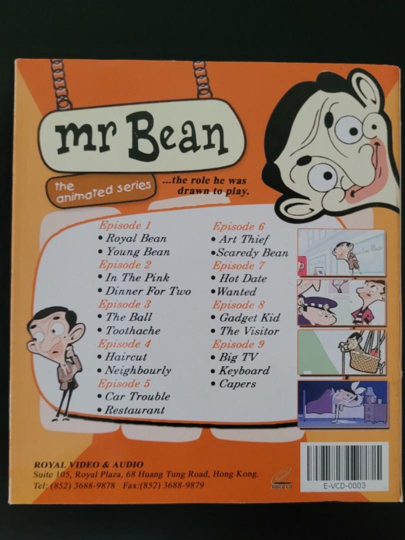 Pre-loved VCD] Mr Bean - The Animated Series (3 VCd set), Hobbies & Toys,  Music & Media, CDs & DVDs on Carousell