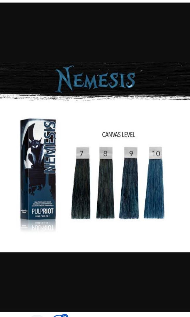 Pulp Riot denim smokey blue color semi permanent hair color, Beauty ...