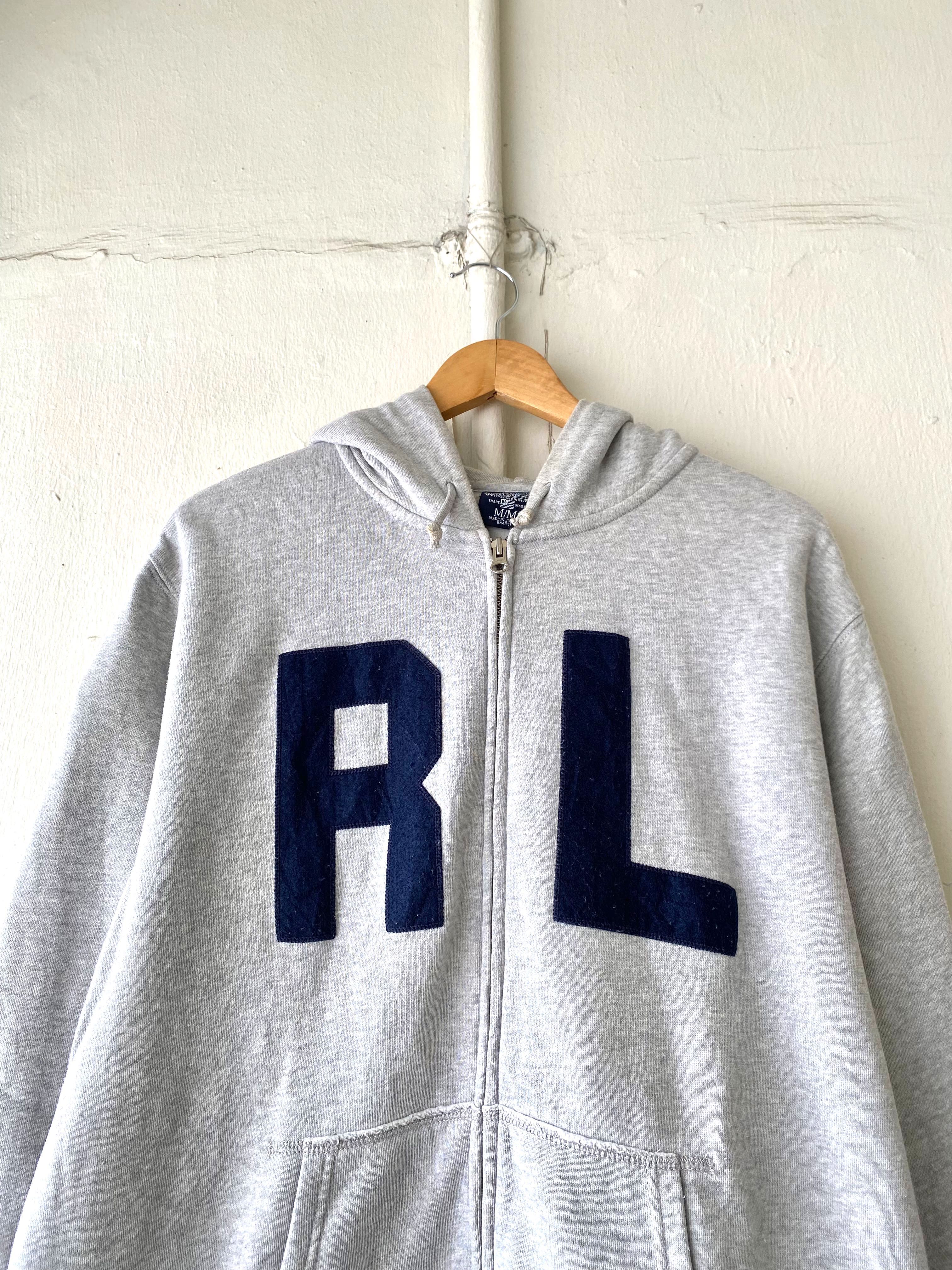 Ralph Lauren Polo Jeans Zip Up Hoodie Jacket Men s Fashion Coats