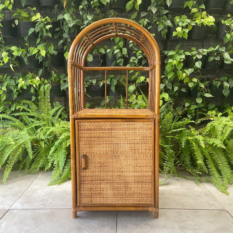 Rattan Round Top Furniture & Home Living, Furniture, Shelves, & Racks on Carousell