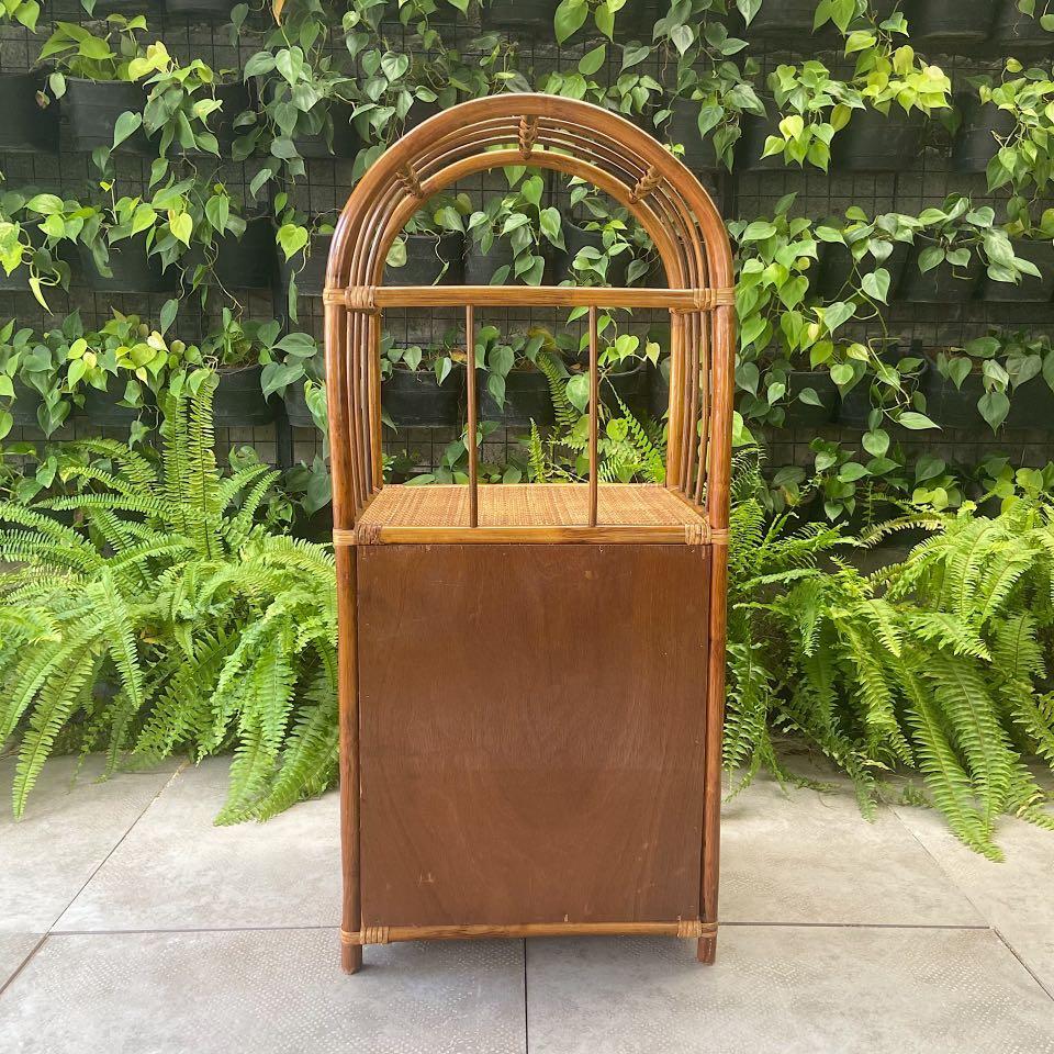 Rattan Round Top Furniture & Home Living, Furniture, Shelves, & Racks on Carousell