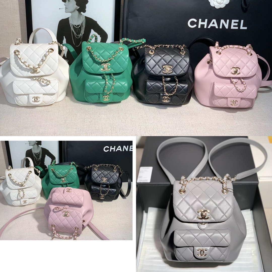 Ready C Backpack Duma Lambskin, Fesyen 