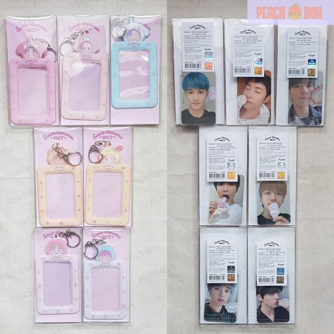 [Ready Stock] NCT X SANRIO Photoard Holder Keyring + Photocard Set