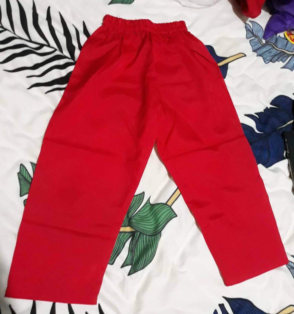 Red Pants and Scarf Magsasaka Katipunero Costume Kids, Babies & Kids ...