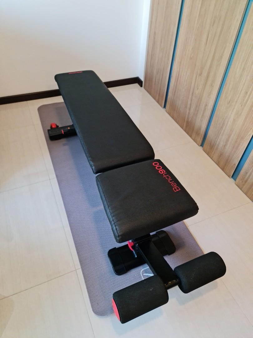Decathlon Reinforced Flat Inclined Weights Bench for sale