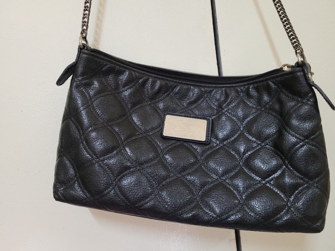 Rhiz Liza black chain sling shoulder bag, Women's Fashion, Bags ...