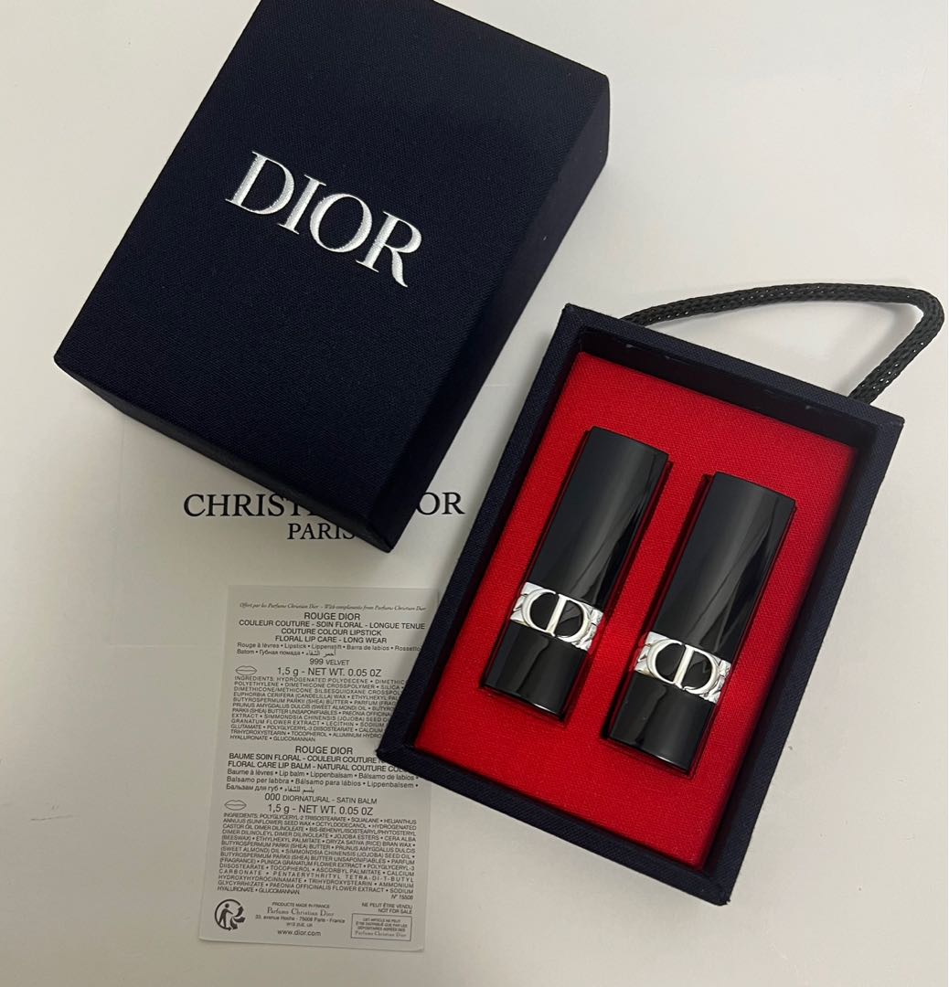 Rouge Dior Lipsticks Miniature Gift Set, Beauty & Personal Care, Face,  Makeup on Carousell