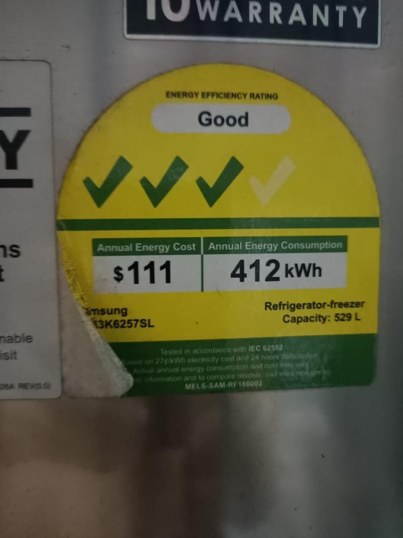 Samsung (528L) 2doors Huge fridge / refrigerator (475 +Free Delivery