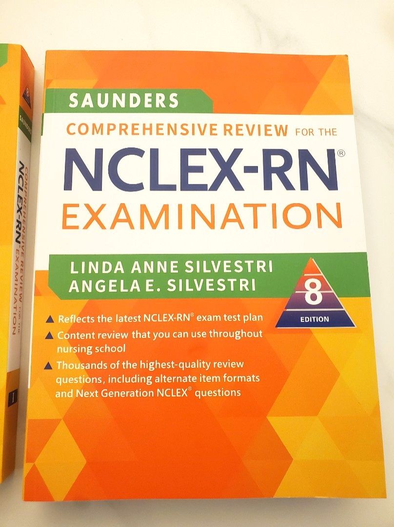 全新冇用過官方正版Saunders NCLEX-RN 2022最新8th Edition, 興趣及 