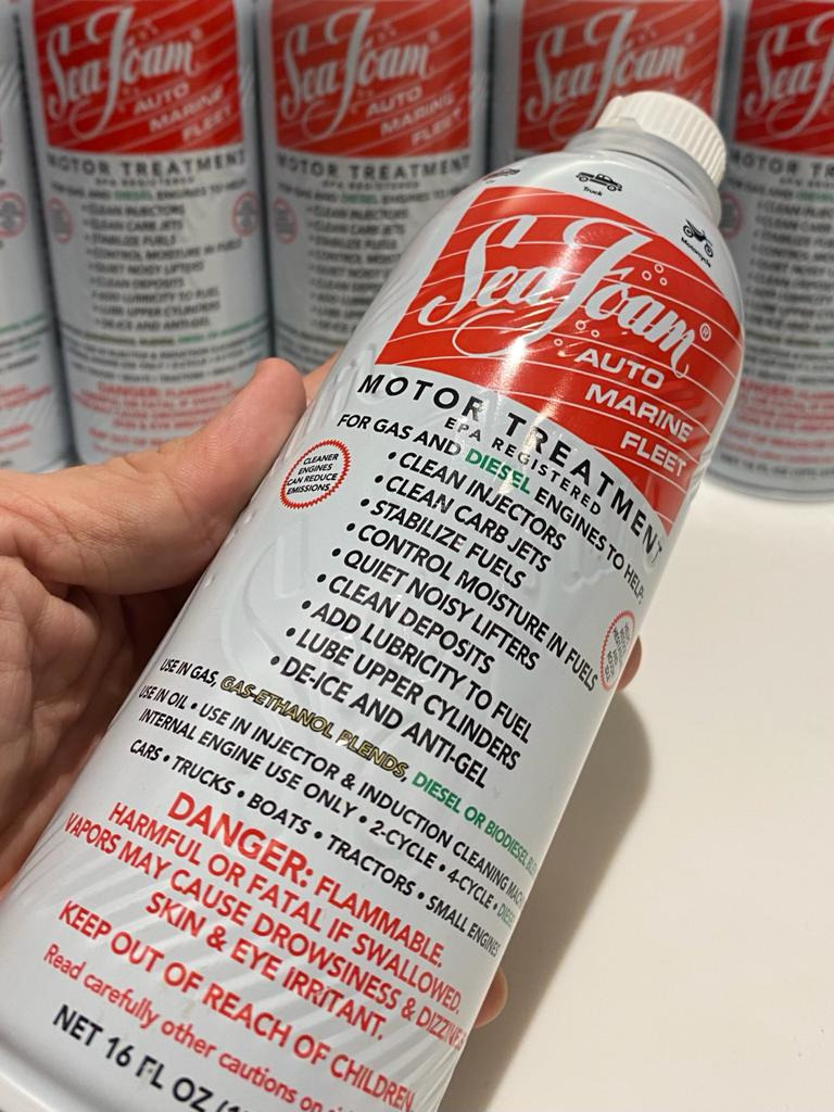 Seafoam Motor Treatment Carbon Cleaner Power Restorer Fuel