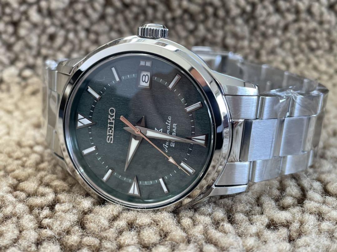 Seiko Alpinist Mystic Forest Phantom SPB289JC, 名牌, 手錶- Carousell