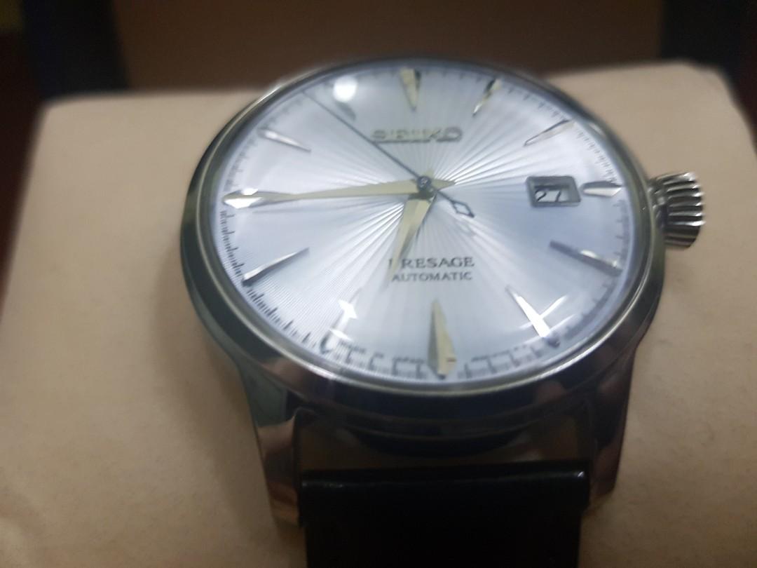 Seiko Presage Cocktail Ice Blue Luxury Watches on Carousell