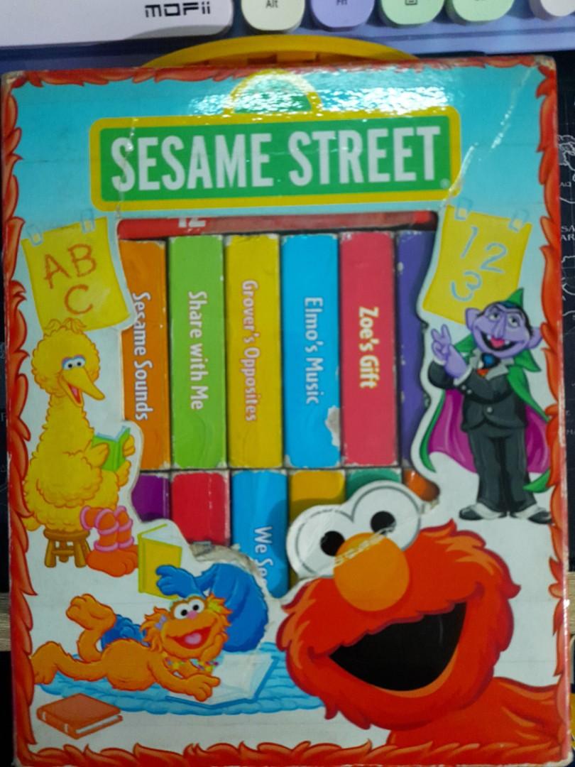 Sesame Street Book Blocks, Hobbies & Toys, Books & Magazines, Children ...
