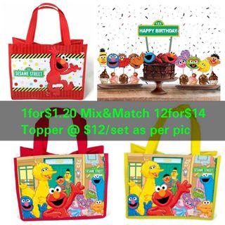 Sesame street Elmo goodie bags