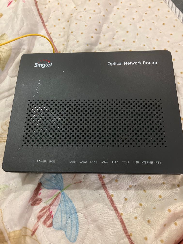 Singtel Optical Network Router, Computers & Tech, Parts & Accessories ...