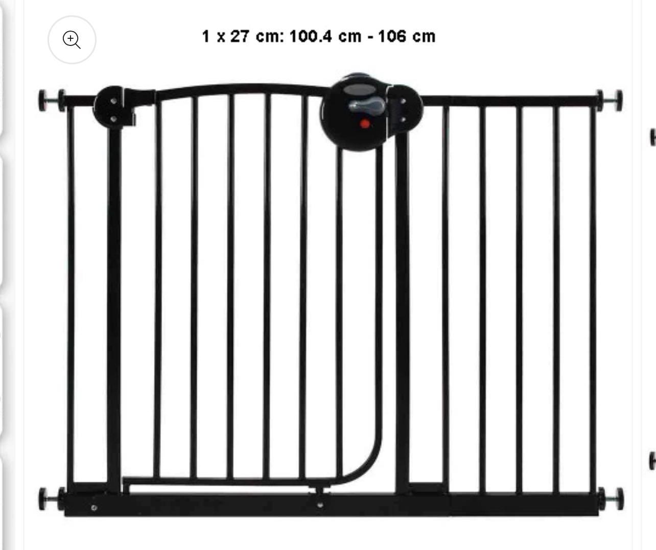 Smart System™ 2 Way Swing Back Safety Gate with extensions Suitable