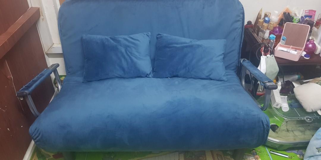 Sofa Bed Cheap, Furniture & Home Living, Furniture, Sofas on Carousell