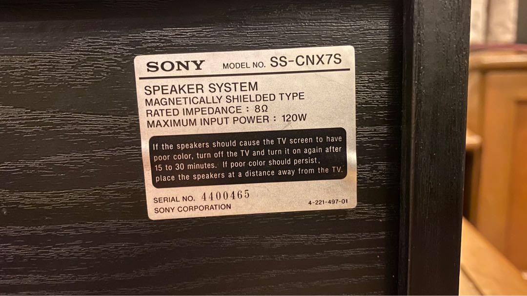 Sony Center Speaker, Audio, Soundbars, Speakers & Amplifiers on Carousell