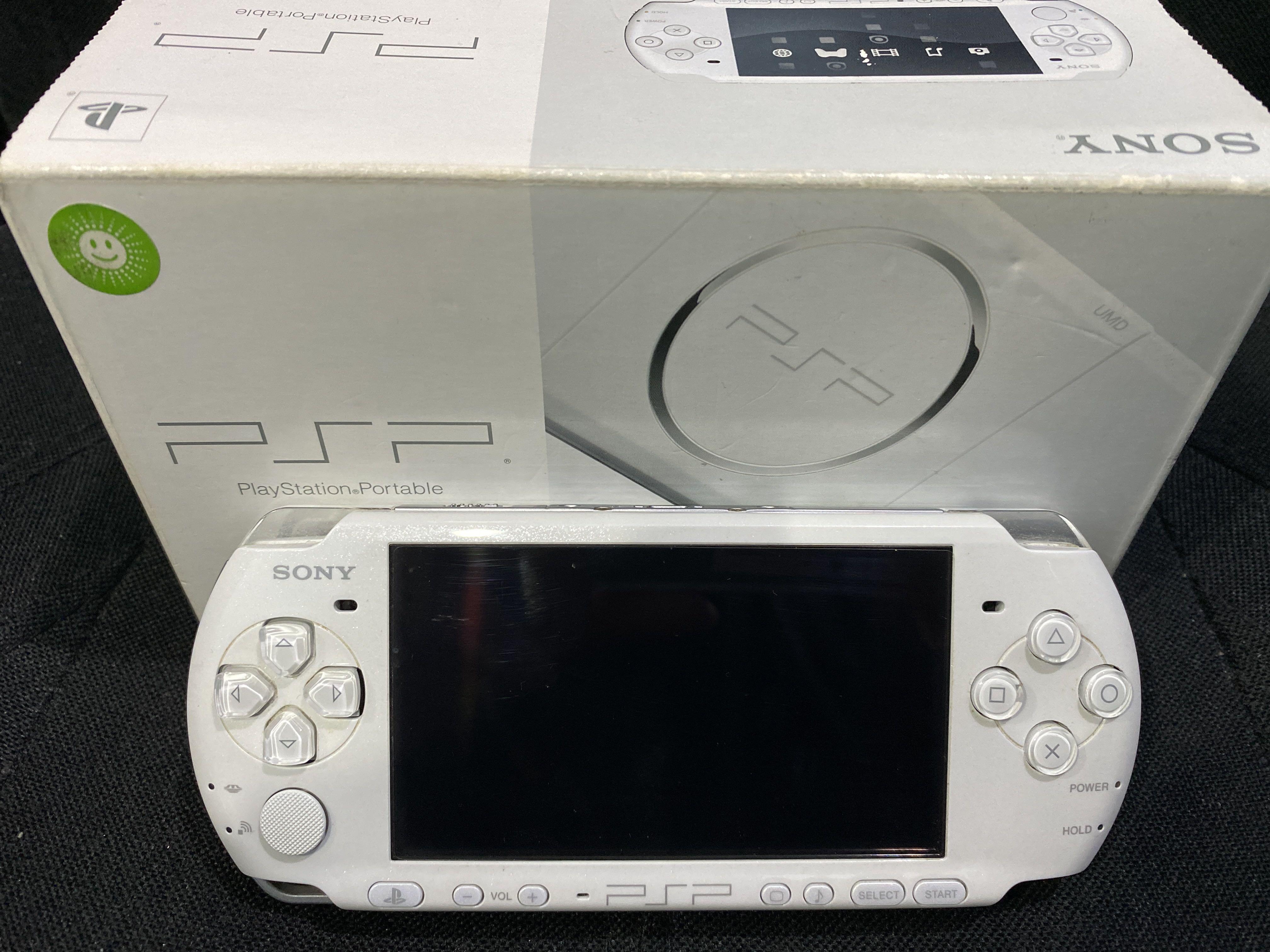 SONY PSP 3006 (PEARL WHITE)/ PLAYSTATION PORTABLE / PS1 / PS2 / PS3 /PS4 /  PS5 / RETRO GAME CONSOLE, Video Gaming, Video Game Consoles, PlayStation on  Carousell