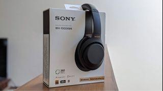 Sony WH-1000XM4 Wireless Over-Ear Headphones Black