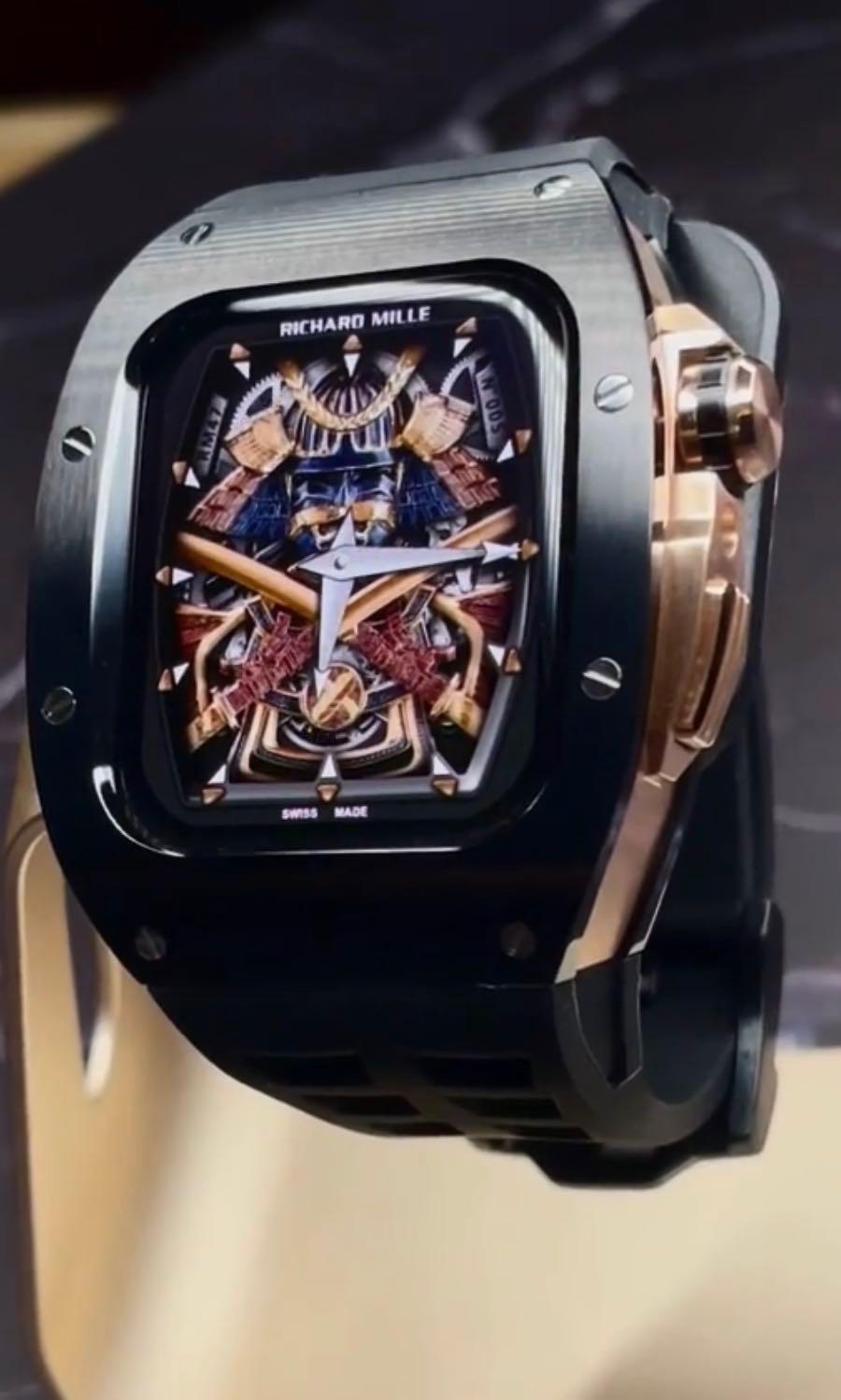 Special custom rm iwatch apple case 8 44mm 45mm series 7 limited edition
