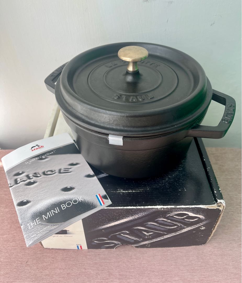 全日本送料無料 Staub◇鍋/BLK/40509-487/2.2L/20cm その他 - www