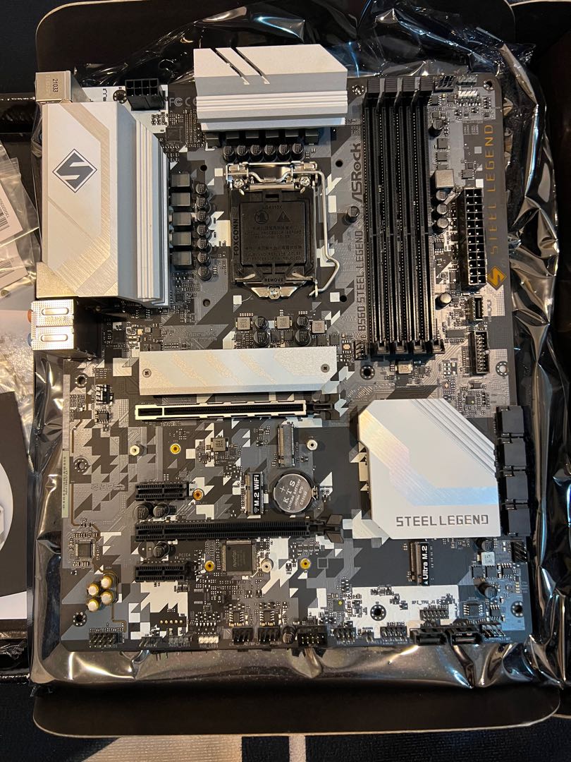 Motherboard STEEL LEGEND B560, Computers & Tech, Parts & Accessories ...