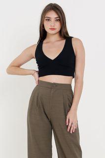 Supergurl Vida V-Neck Top (Black)
