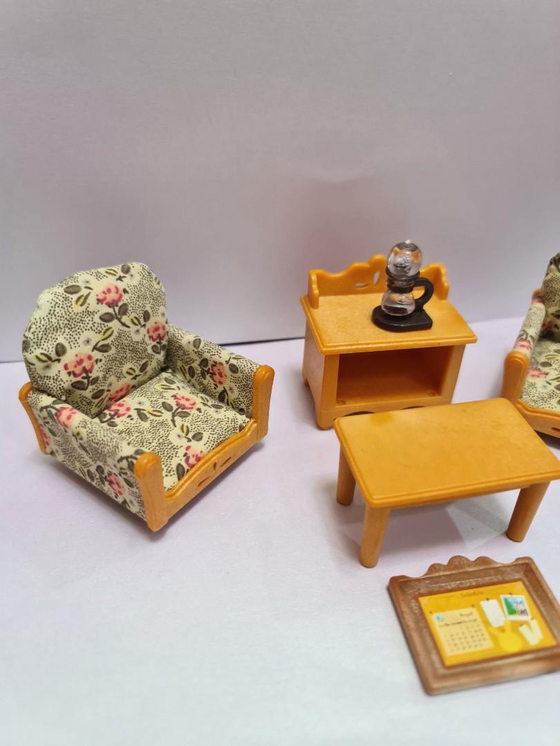 Sylvanian Families - Set De Sofá (5150) Para Casitas De Muñecas - Juguete Coleccionable Para Niños