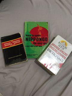 Take all Japanese dictionaries and one N5  study book