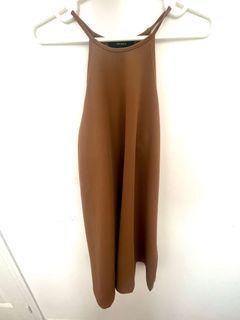 Tan dress