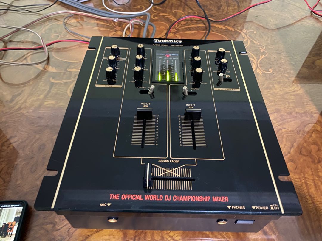 Technics SH-DX1200 DJ Mixer with twin phono, Audio, Soundbars 